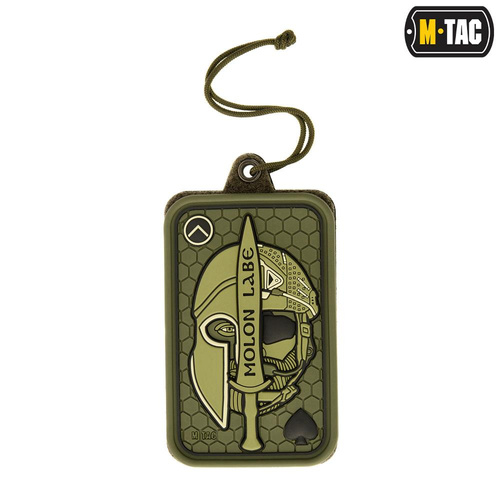 M-Tac - Патч-панель с карманом для идентификационных карт со шнурком - Оливковый - 10118001 - Нашивки - Одежда