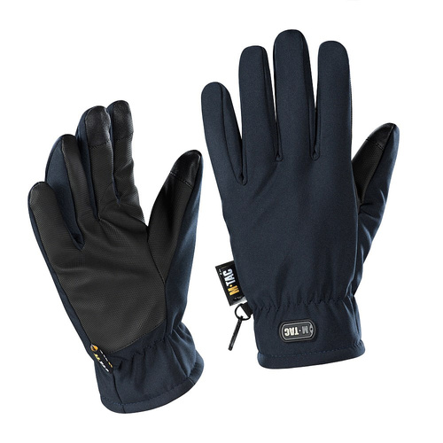 M-Tac - Тактические перчатки Soft Shell Thinsulate - Dark Navy Blue - 90308015 - Тактические перчатки