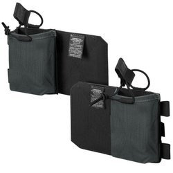 Helikon - Панель с подсумком AR / AK Competition Carbine Wings Set® - черный / теневой серый - AC-CWS-CD-3501A