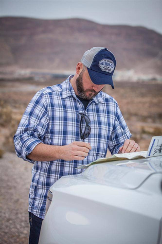 Helikon - Рубашка TRIP Nylon Blend - Indigo Plaid - KO-TRI-NB-P8