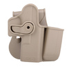 IMI Defense - Полимерная кобура 2-го уровня с кобурой Roto Paddle Holster - Desert Tan - IMI-Z1023