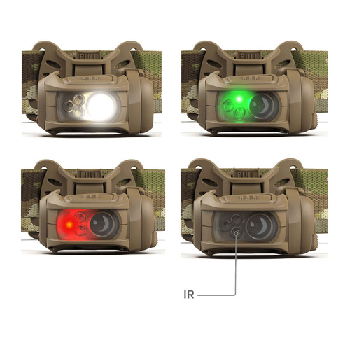Тактичні ліхтарики - Princeton Tec - REMIX PRO MPLS тактичний налобний ліхтар - RGI - TAN / MultiCam - RMX300PRO-NOD-RGI-MC.