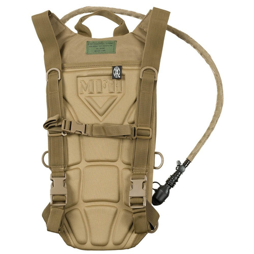 Бутылки для воды, гидраторы, котелки - MFH - Рюкзак Hydration Pack - 2.5 L - Coyote Brown