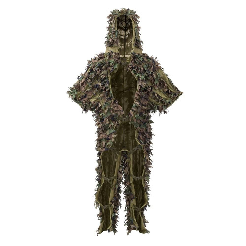 Засоби захисту - Helikon - камуфляжний костюм Leaf Ghillie Set® - US Woodlland - KP-LFG-PO-03 - Маскувальні костюми