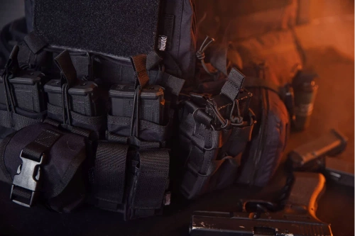 Підсумки тактичні - Primal Gear - Підсумок для подвійного магазину Ridae - оливковий - PRI-19-031790