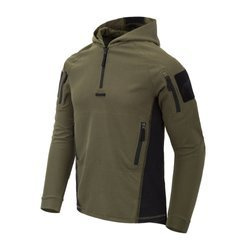 Helikon - Кофта тактическая Range Hoodie® - Olive Green / Чёрный - BL-BRH-TC-0201A