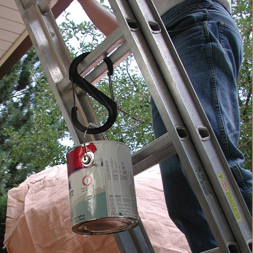 Карабины - Nite Ize - S-Biner #10 Plastic Black Gate Carabiner - Black - SBP10-03