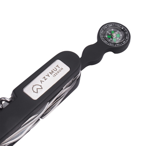 Azymut - Кишеньковий ніж Izeron - 13 інструментів - Чорний - HK20017-8BL - Швейцарські ножі - Швейцарські ножі