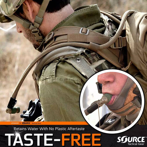 Source - Низькопрофільний тактичний резервуар для води WLPS - 3 л - Coyote - 4504490203 - Бутилки для води, гідратори, казанки - Туризм