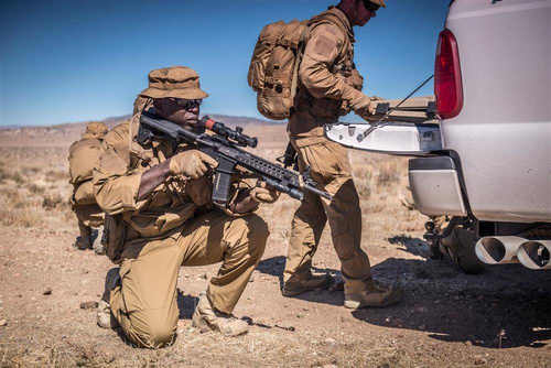 Штани тактичні - Helikon - Штани тактичні MBDU® (Modern Battle Dress Uniform®) - NyCo Ripstop - Mud Brown - SP-MBD-NR-60.