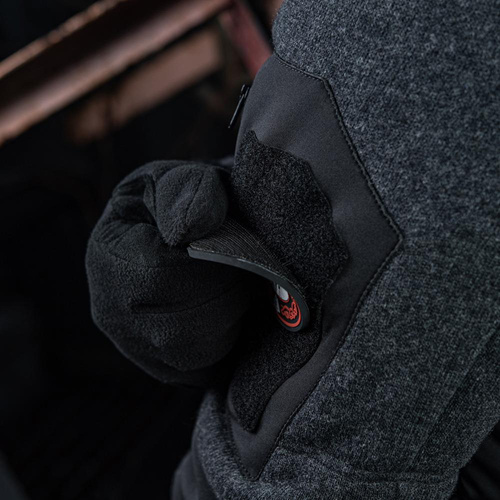 Одежда - M-Tac - 3D нашивка ПВХ Til Valhall - черный/красный - 51142332 - Нашивки