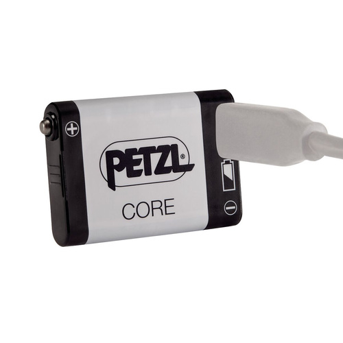 Фонарики на аккумуляторе - Petzl - Аккумуляторная батарея Li-Ion CORE 2 для гибридных фонарей - 1250 мАч - USB-C - E099EB00