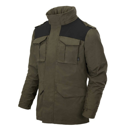 Helikon - Куртка Covert M65 - Taiga Green / Black - KU-C65-DC-0901A - Тактические куртки