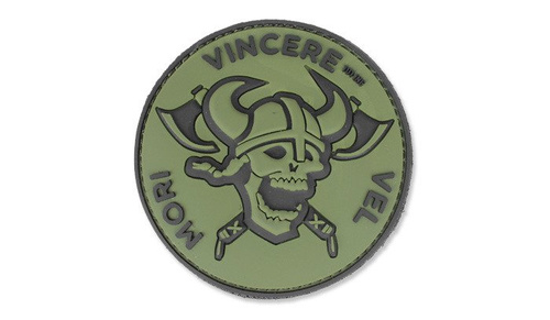 101 Inc. - 3D нашивка - Vincere Vel Mori - Green OD - Нашивки