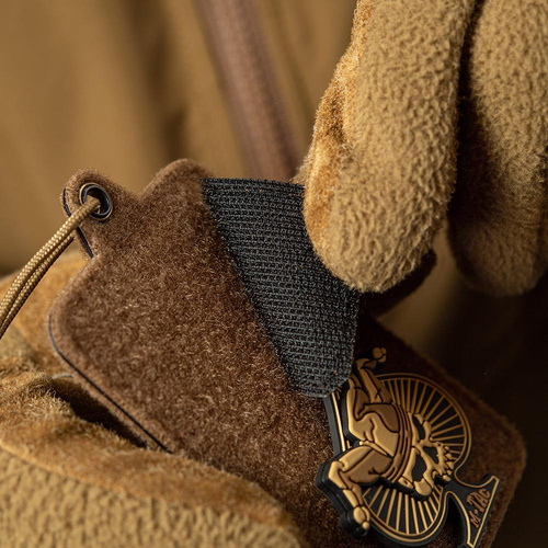 Нашивки - M-Tac - Квадратная нашивка Laser cut Valknut - Чёрный / Coyote - 51162502