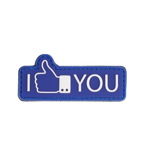 101 Inc. - 3D нашивка - I Like You - Blue - 444130-7348 - Нашивки