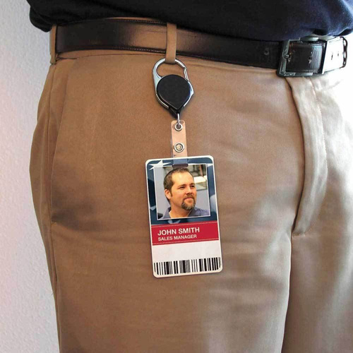 KEY-BAK - Ретрактор Retract-A-Badge ID с карабином - 0200-731 - Тренчики - Снаряжение