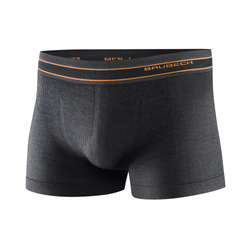 Brubeck - Мужские боксерские шорты Active Wool Merino - Графит - BX10870