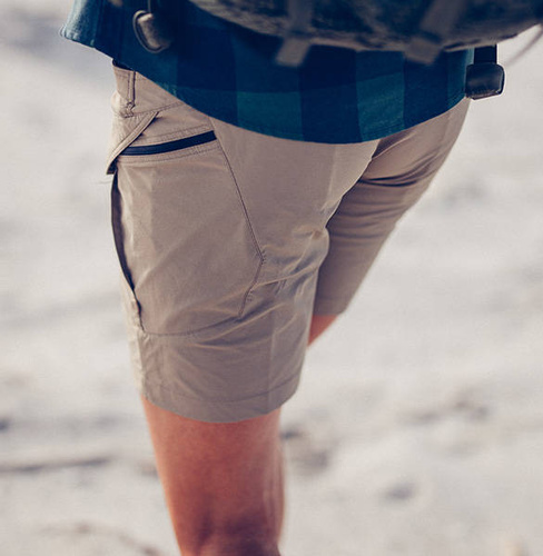 Helikon - Шорты женские OTS® (Outdoor Tactical Shorts) 8.5" - Чёрный / Хаки - SW-OTS-VL-1301A - Шорты