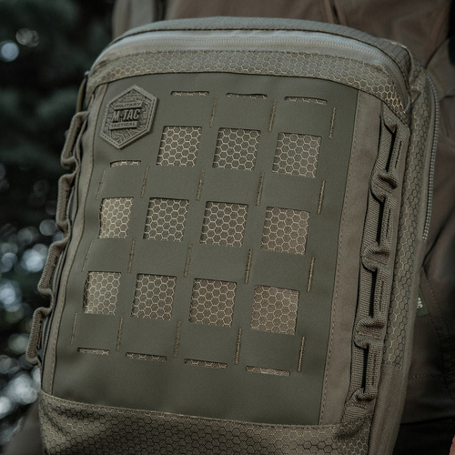 Рюкзаки - M-Tac - Сумка через плече Laser Cut Hex - Cordura - Ranger Green - 10241023 - Сумки