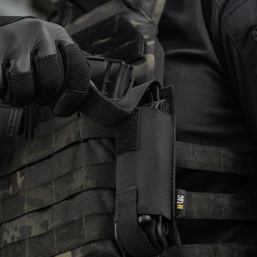 Спорядження - M-Tac - Тактичний стазис-носій Gen.II на липучці - чорний - 10135102 - Підсумки медичні
