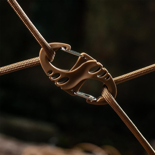 Туризм - M-Tac - Подвійний карабін S-Hook - Coyote - MTC-SHKCRBNR-COY - Карабины