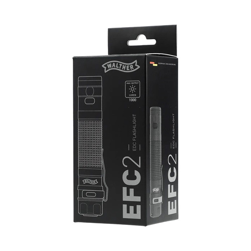 Тактические фонари - Walther - Светодиодный фонарь EFC2 - 1000 лм - черный - 3.7140