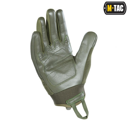 Тактические перчатки - M-Tac - Тактические перчатки Assault Tactical Gloves Mk.4 - Оливковый - 90204001